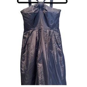 J crew blue formal strappy dress size 2